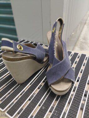 Sandals blue jean
